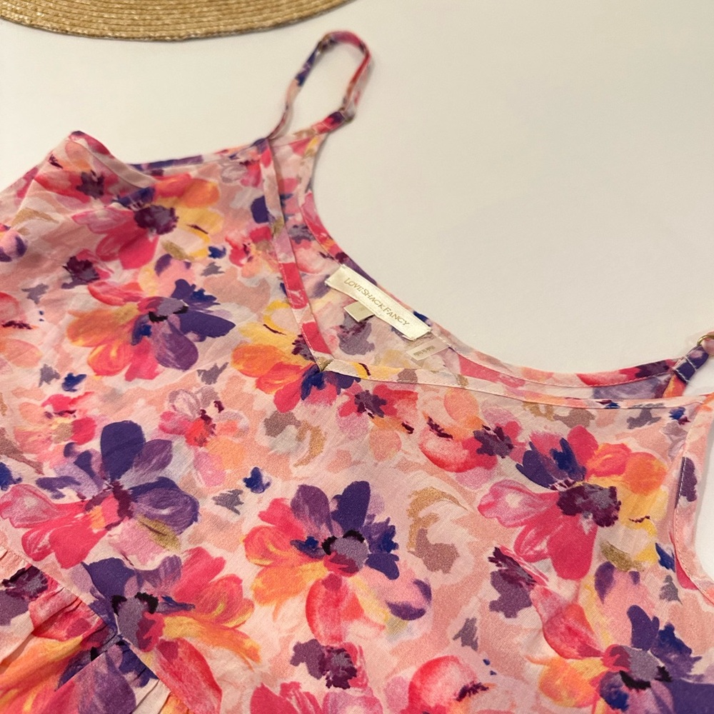 LoveShackFancy Floral Slip Dress - Picture 10 of 15